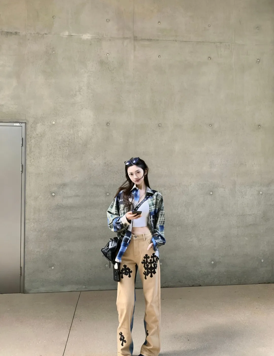🔘『 』 🔘 𝐂𝐡𝐫𝐨𝐦𝐞 𝐇𝐞𝐚𝐫𝐭 25FW Khaki
